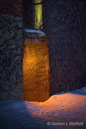 Golden Doorway_05715-7.jpg - Photographed at Perth Ontario, Canada.